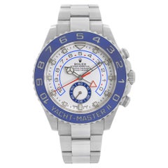 Rolex Yacht-Master II Ceramic Steel White Dial Automatic Mens Watch 116680