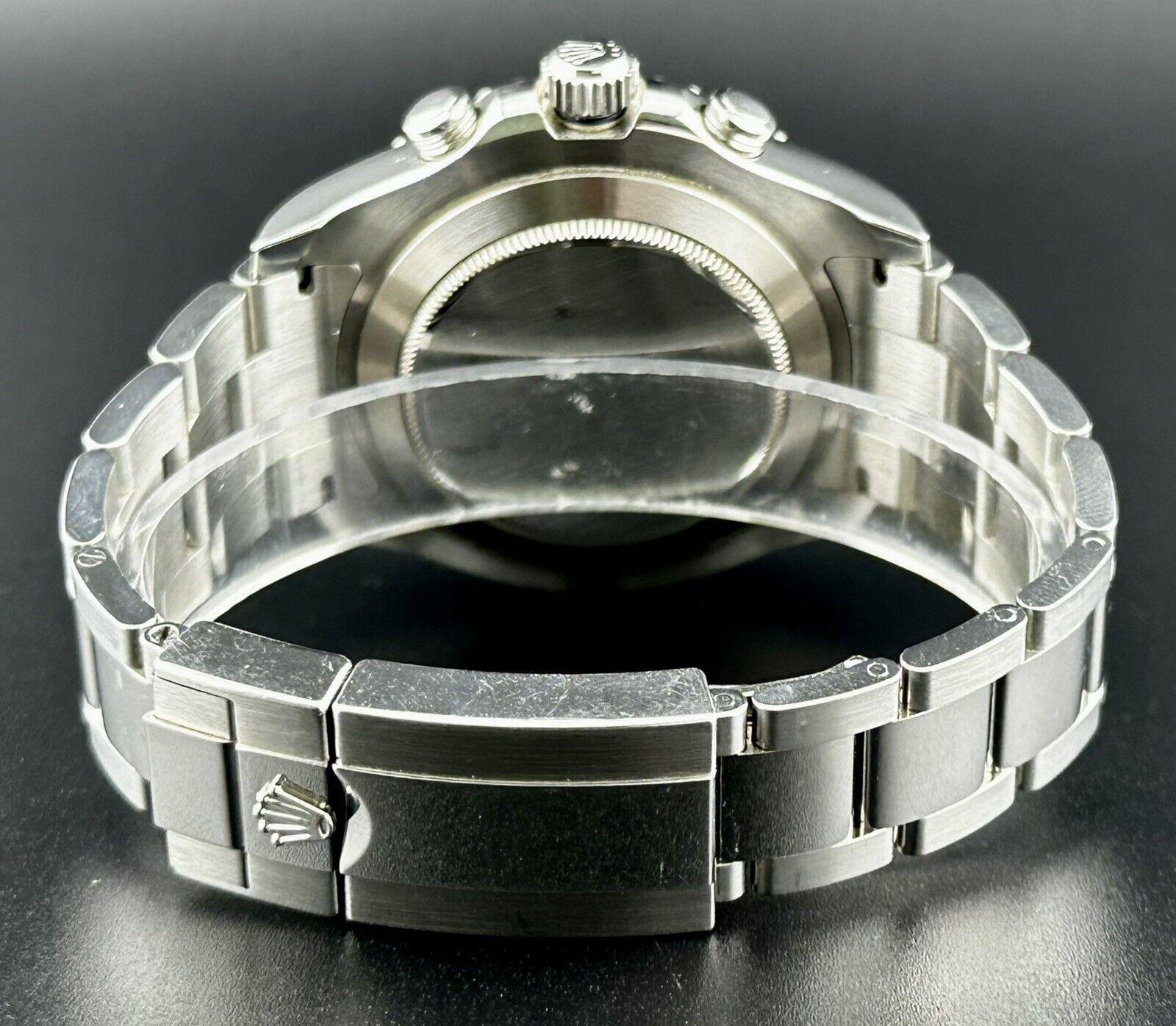 Rolex Yacht-Master II 44mm Oyster Perpetual Ceramic Blaue Stahl Herrenuhr 116680 (Moderne) im Angebot