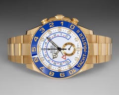 Rolex Yacht-Master II 44mm Quadrante Bianco Oro e Acciaio Inox 2023 Stile:116681