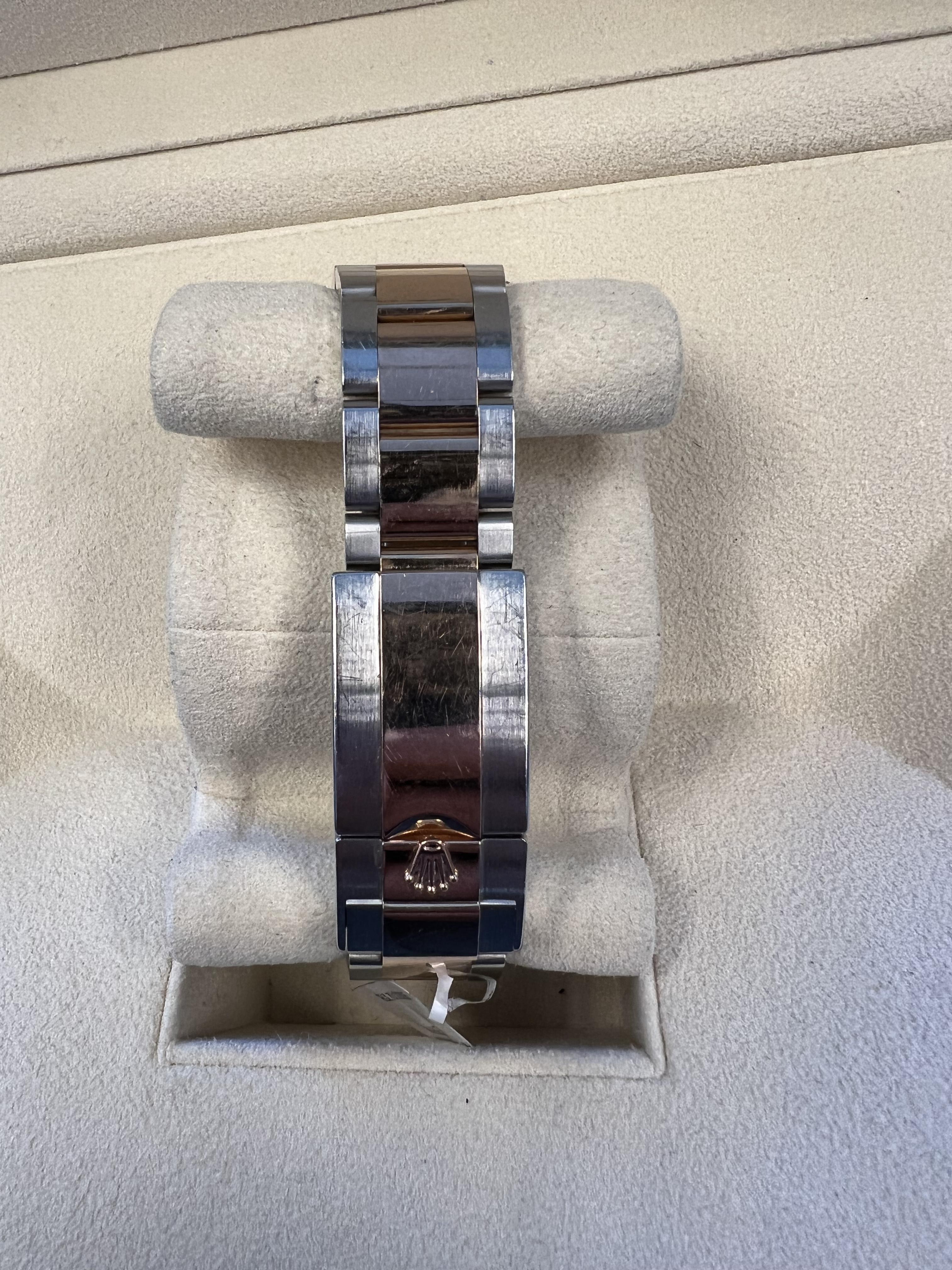 Men's Rolex Yacht-Master II Certified Two Tone Rose Gold For Sale