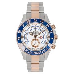 Used Rolex Yacht-Master II Oystersteel & Rose Gold 116681