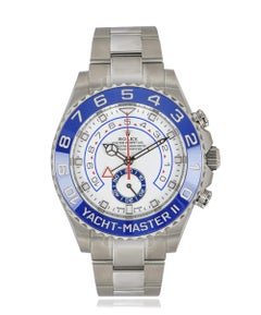 Rolex Yacht-Master II Stainless Steel 116680 Oyster Bracelet Watch Unworn