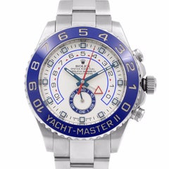 Rolex Yacht-Master II Steel Ceramic Chronograph White Dial Men Watch 116680-0002