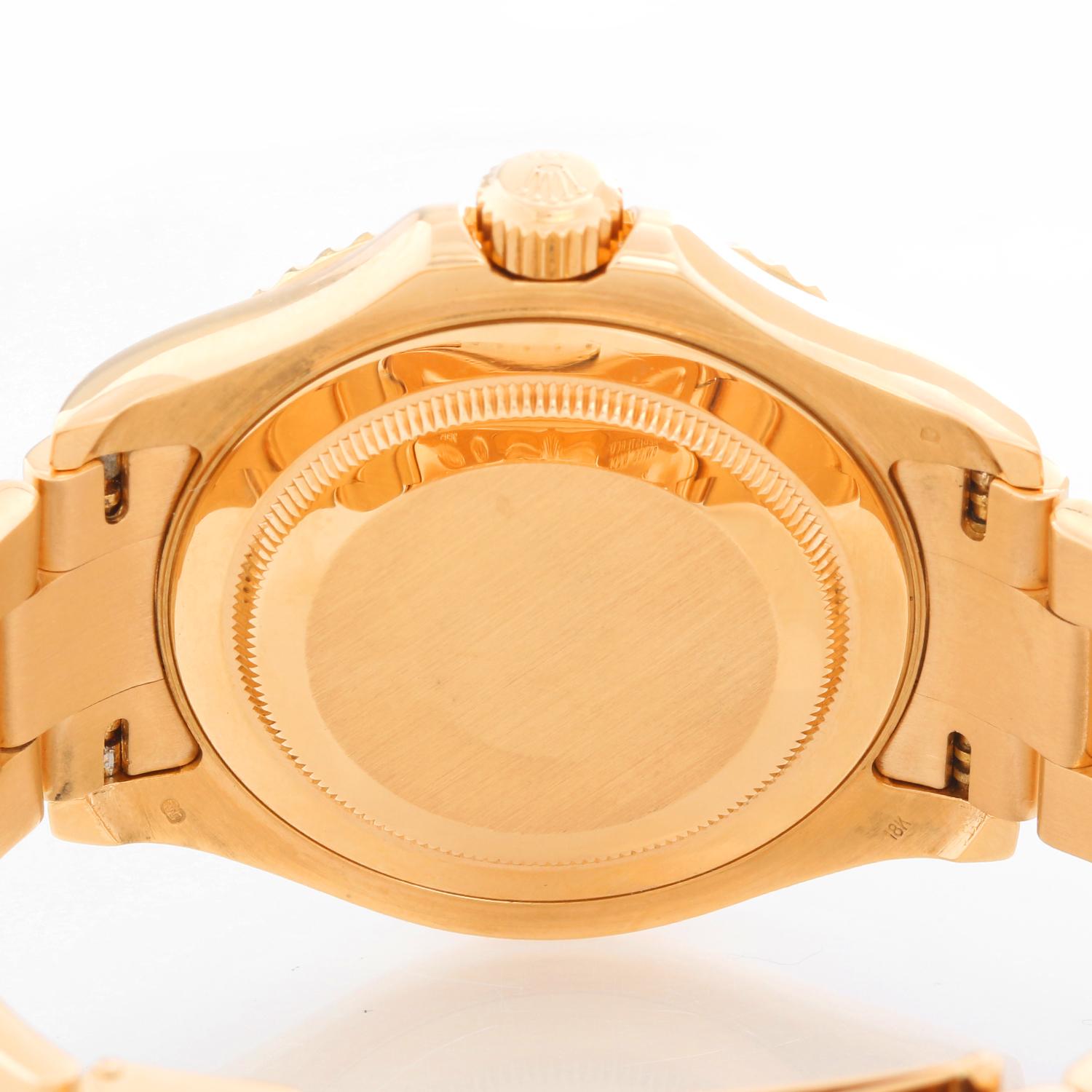 Rolex Yacht-Master Men's 18 Karat Yellow Gold Watch 16628 1
