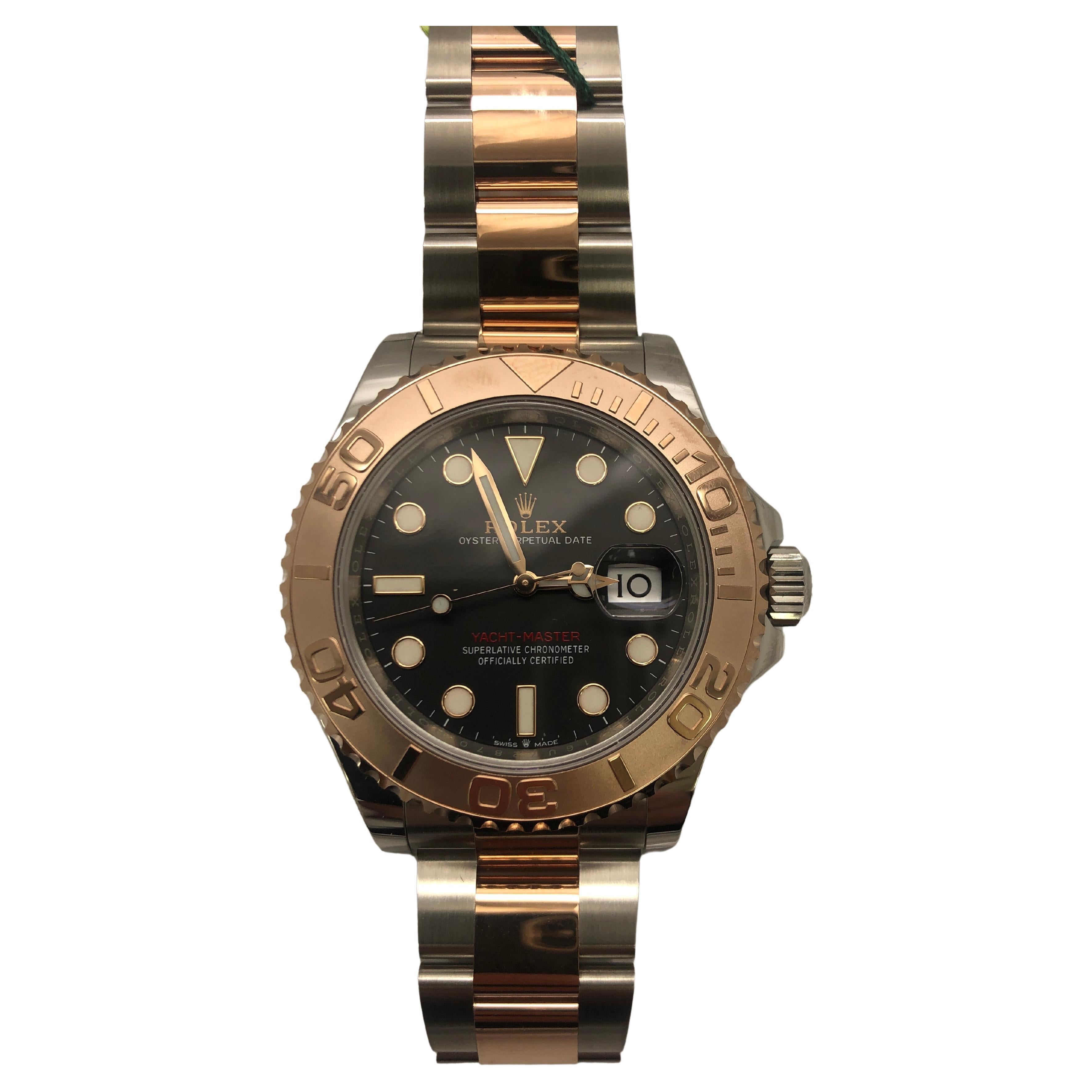 Rolex Yacht-Master Men's Black Watch, 116621 For Sale