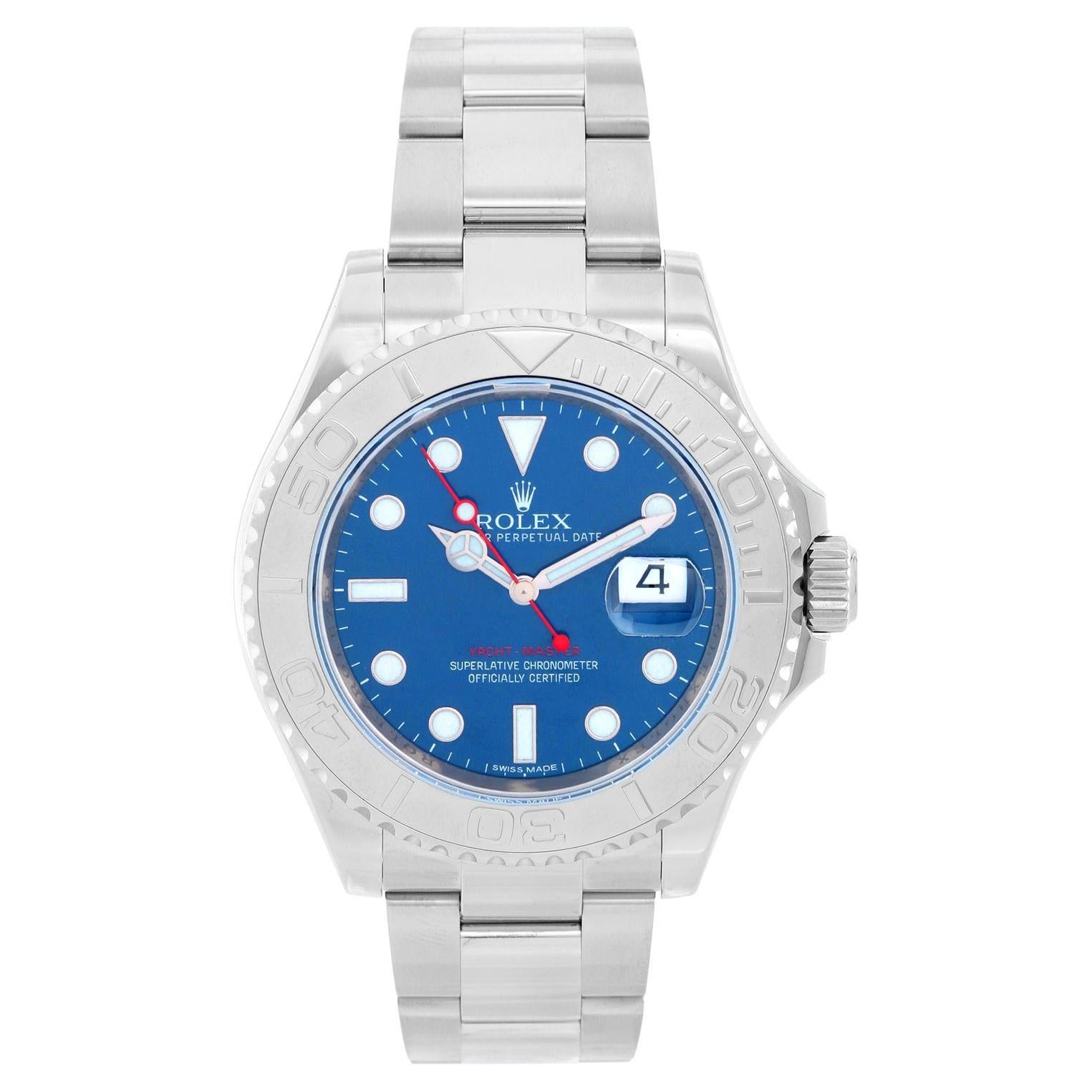 Rolex Yacht-Master Men's Stainless Steel Watch 116622 For Sale
