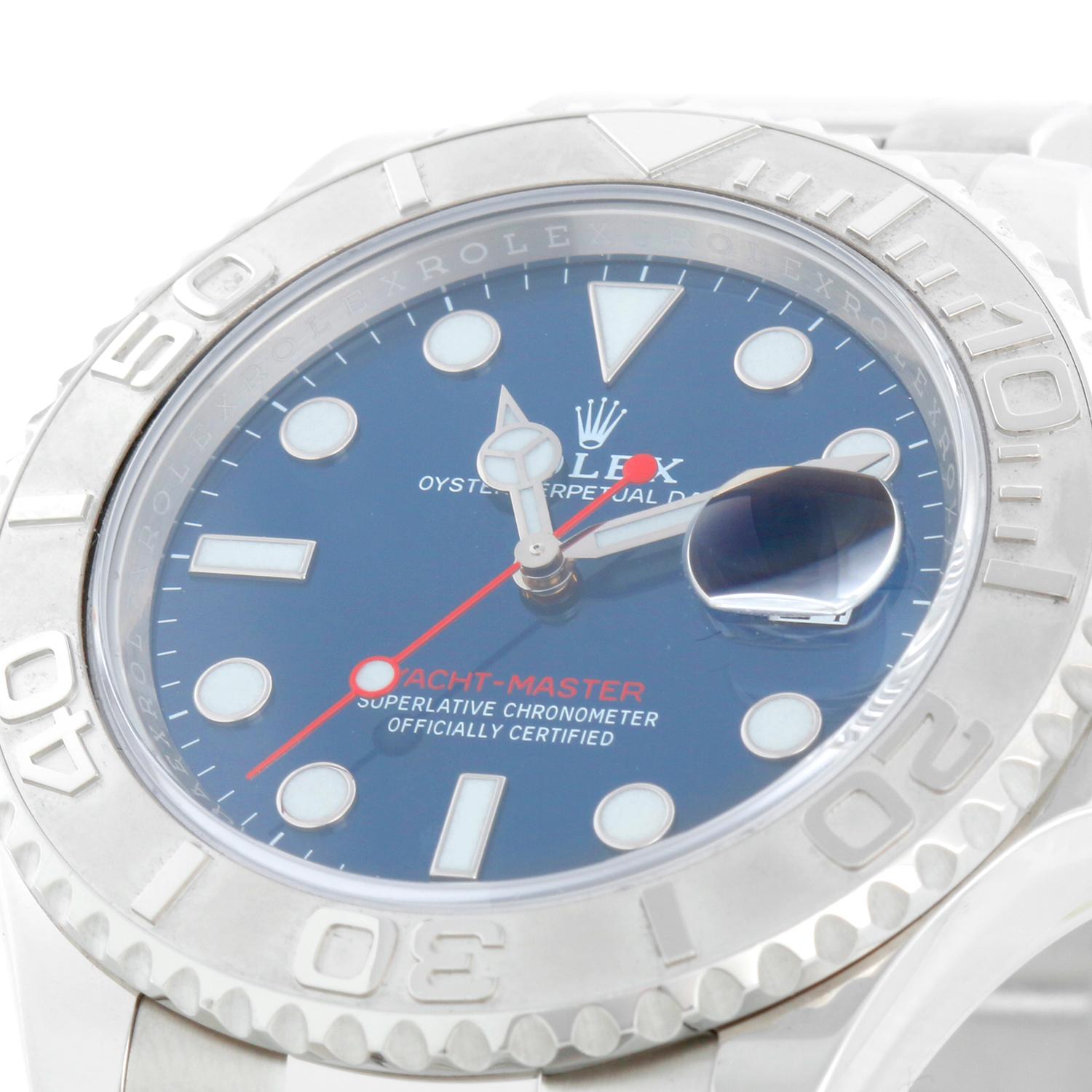Rolex Yacht-Master Men's Stainless Steel Watch 126622 For Sale 1