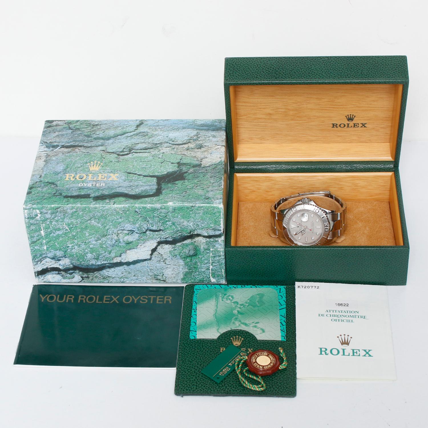 Rolex Yacht-Master Men's Stainless Steel Watch 16622 3