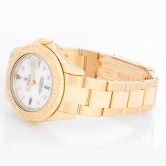 Rolex Yacht-Master Midsize Men's/Ladies 18k Gold Watch 68628