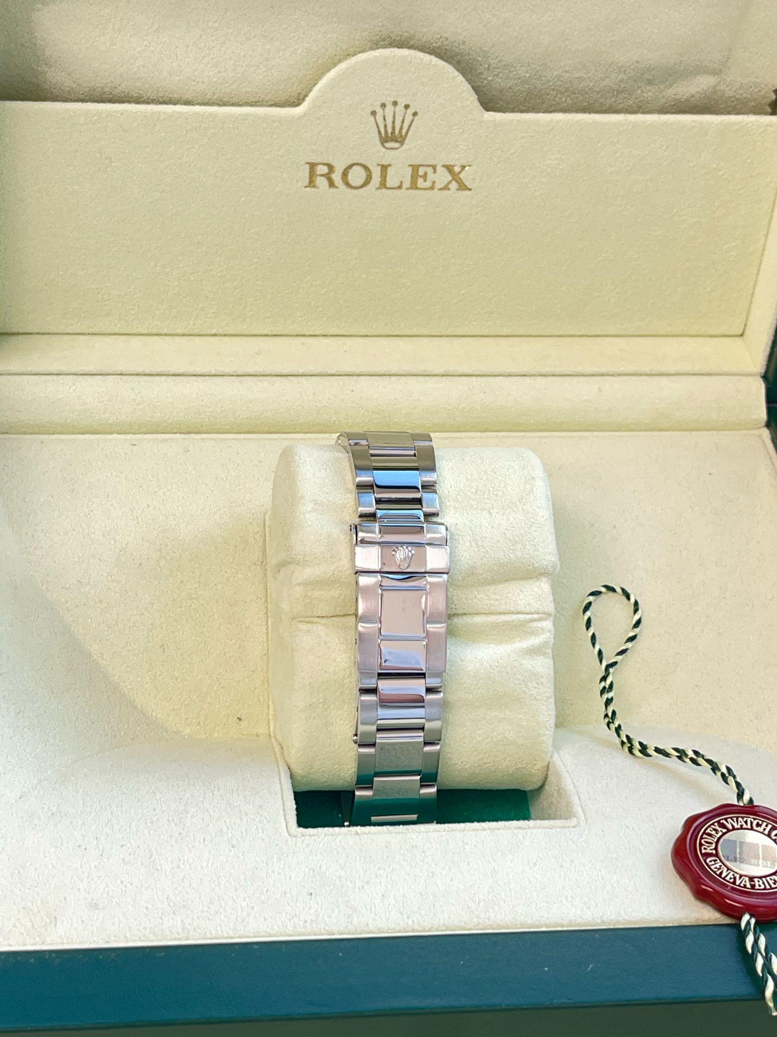 Rolex Yacht-Master Platinum Dial Bi-Directional Bezel Steel Men's Watch 16622 For Sale 12