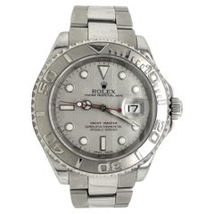 Used Rolex Yacht Master Ref. 16622 Stainless Steel Platinum Bezel 40mm Watch