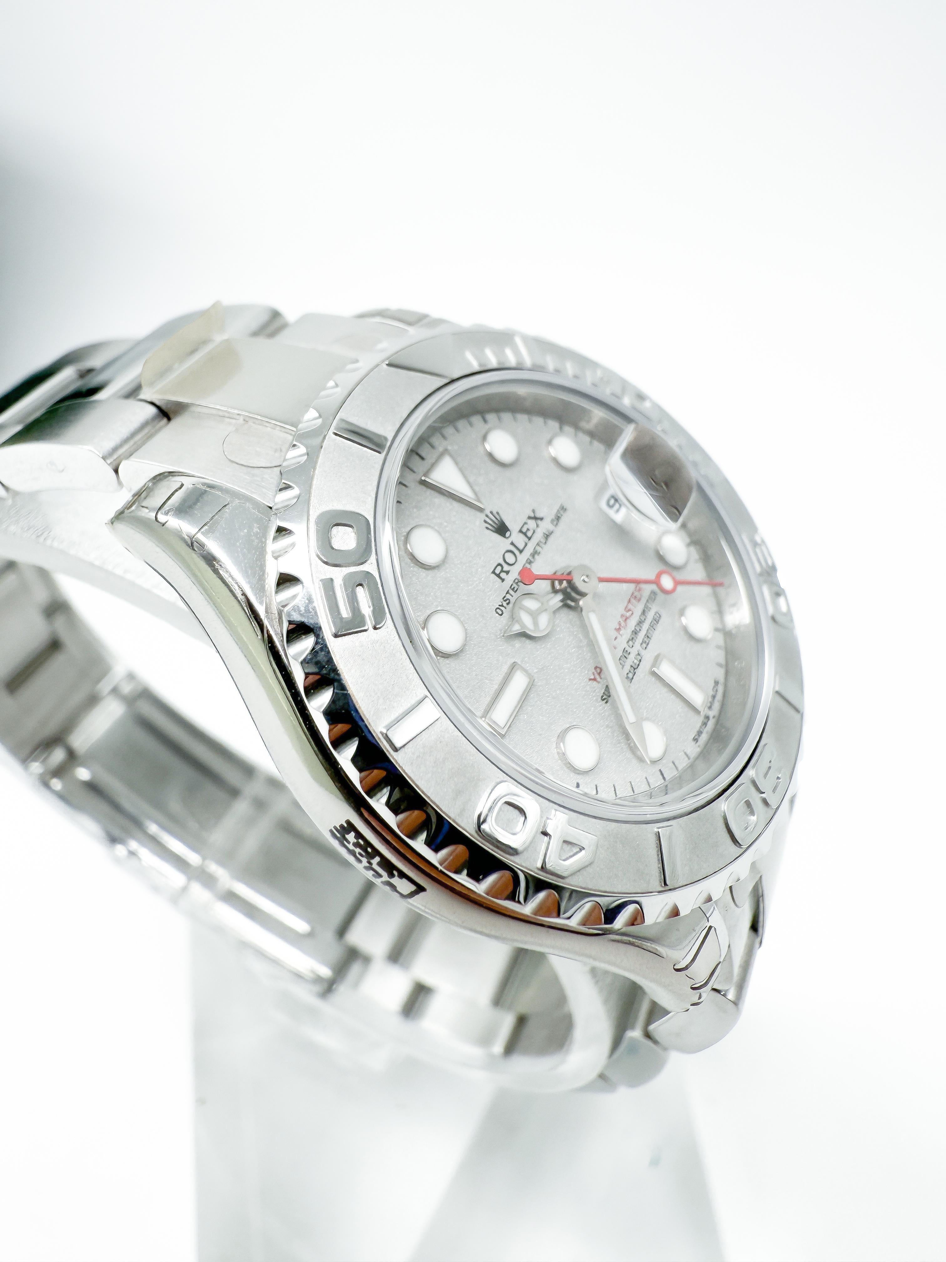 Rolex Yacht-Master Ref. 169622 - Steele/Platino, Automatico, 29 mm In condizioni buone in vendita a Berlin, DE
