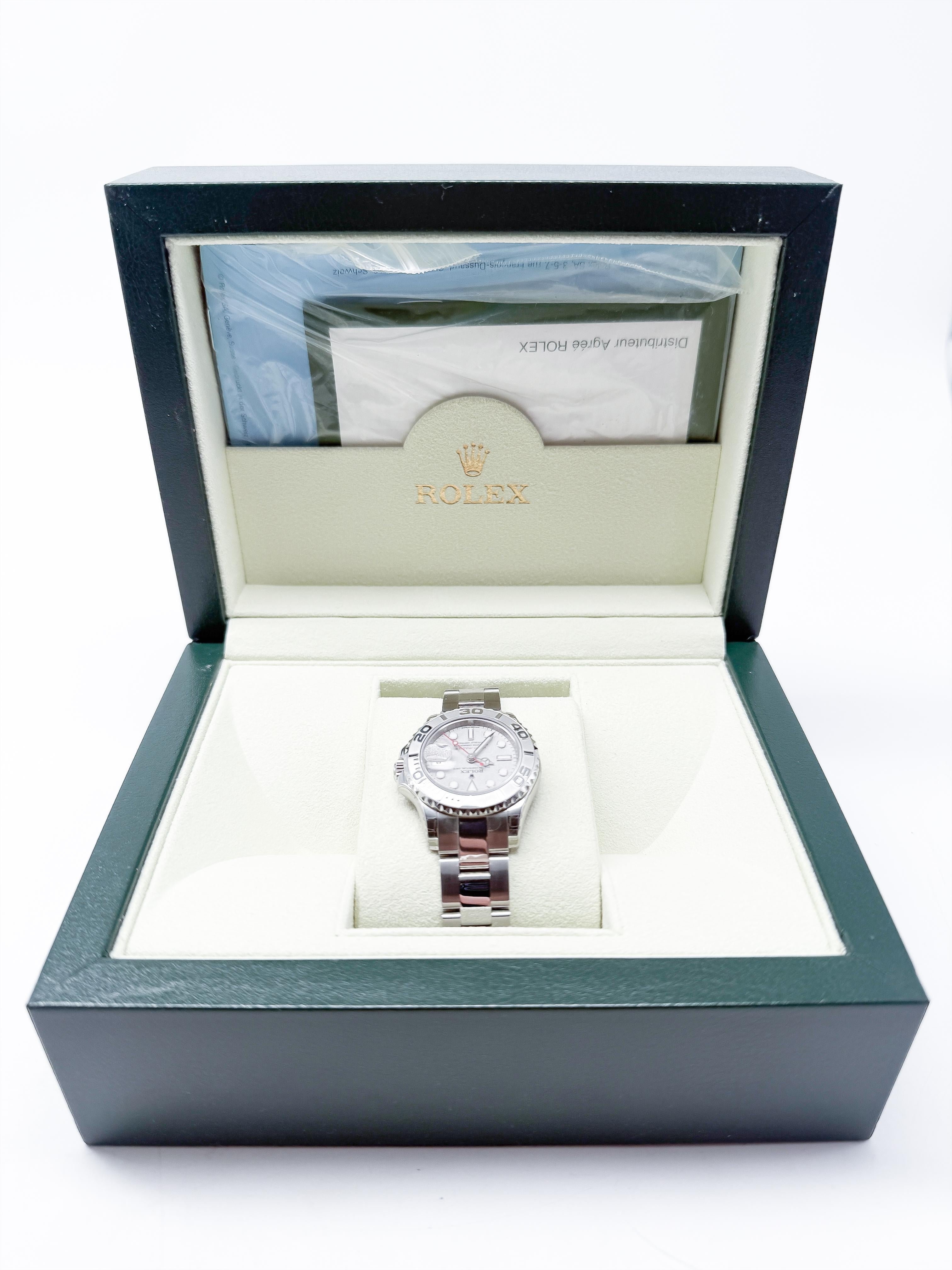 Rolex Yacht-Master Ref. 169622 - Steele/Platino, Automatico, 29 mm in vendita 2