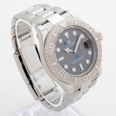 Rolex Yacht-Master, Rhodium Dial, Platinum Bezel, Box & Papers