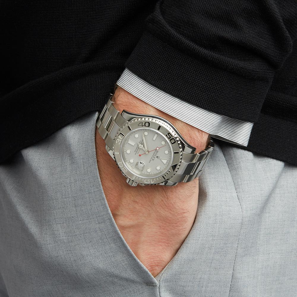 Men's Rolex Yacht-Master Stainless Steel 116622 Wrist Watch 