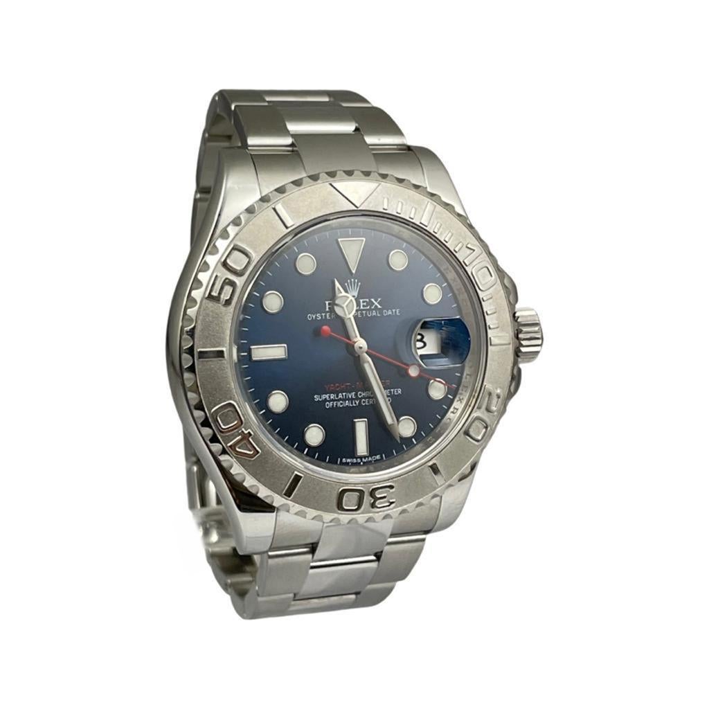 rolex yacht master blue dial