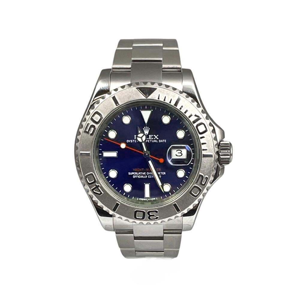 rolex yacht master 1 blue dial