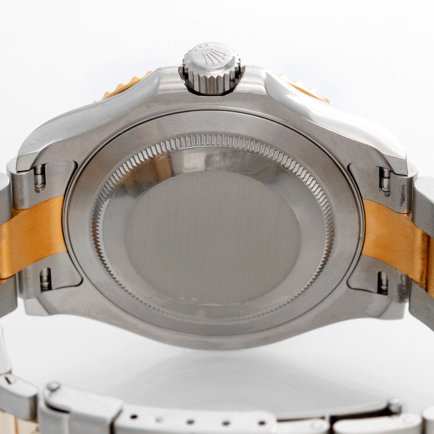 Rolex Yacht-Master Steel & Gold Men's 2-Tone Watch 16623 In Excellent Condition In Dallas, TX