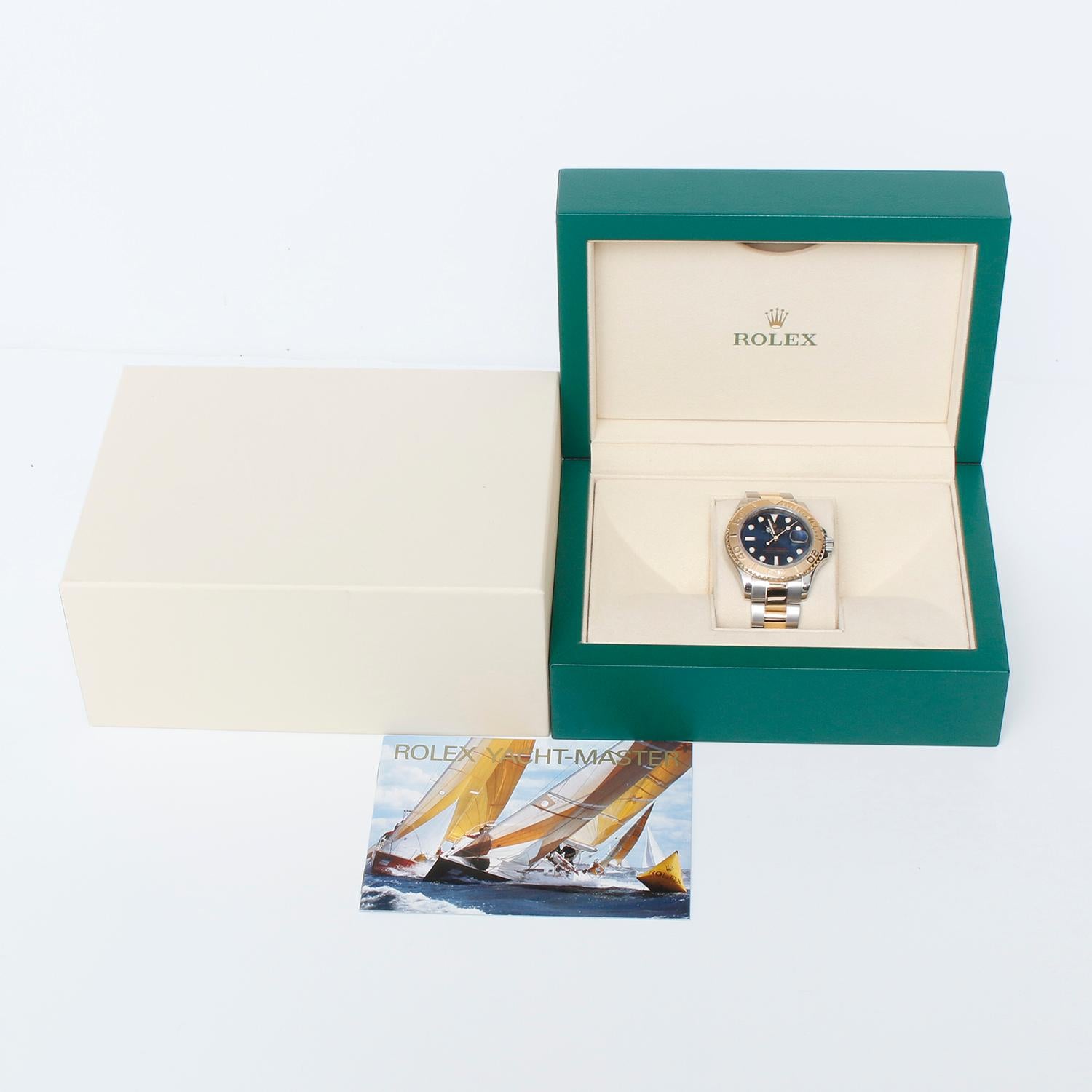 Rolex Yacht-Master Steel & Gold Men's 2-Tone Watch 16623 en venta 2