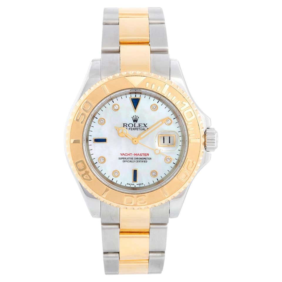 Rolex Yellow Gold Yacht-Master Automatic Wristwatch with Date at 1stDibs