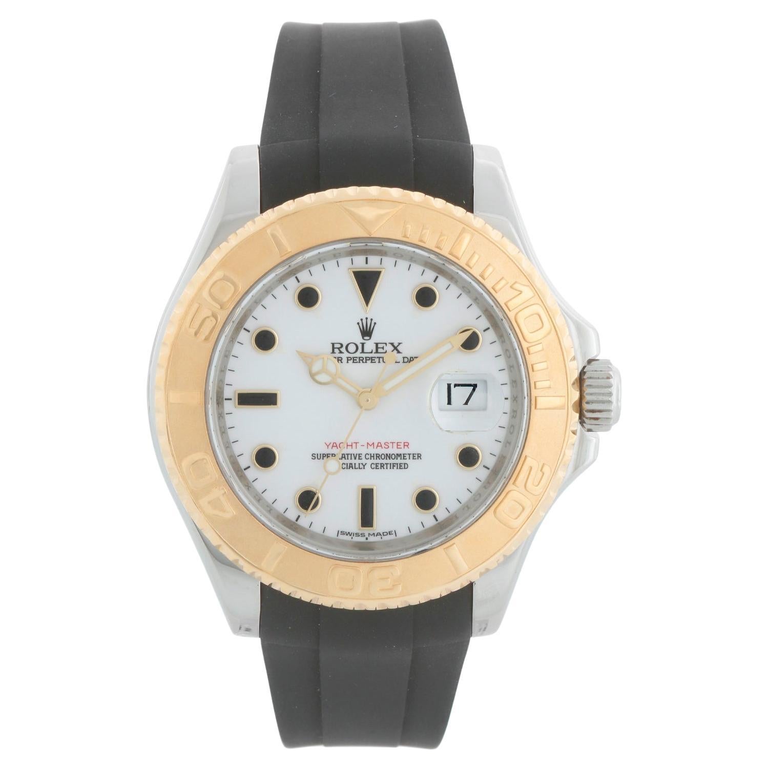 Rolex Yacht-Master Acciaio e Oro Uomo 2-Tone Orologio 16623 in vendita