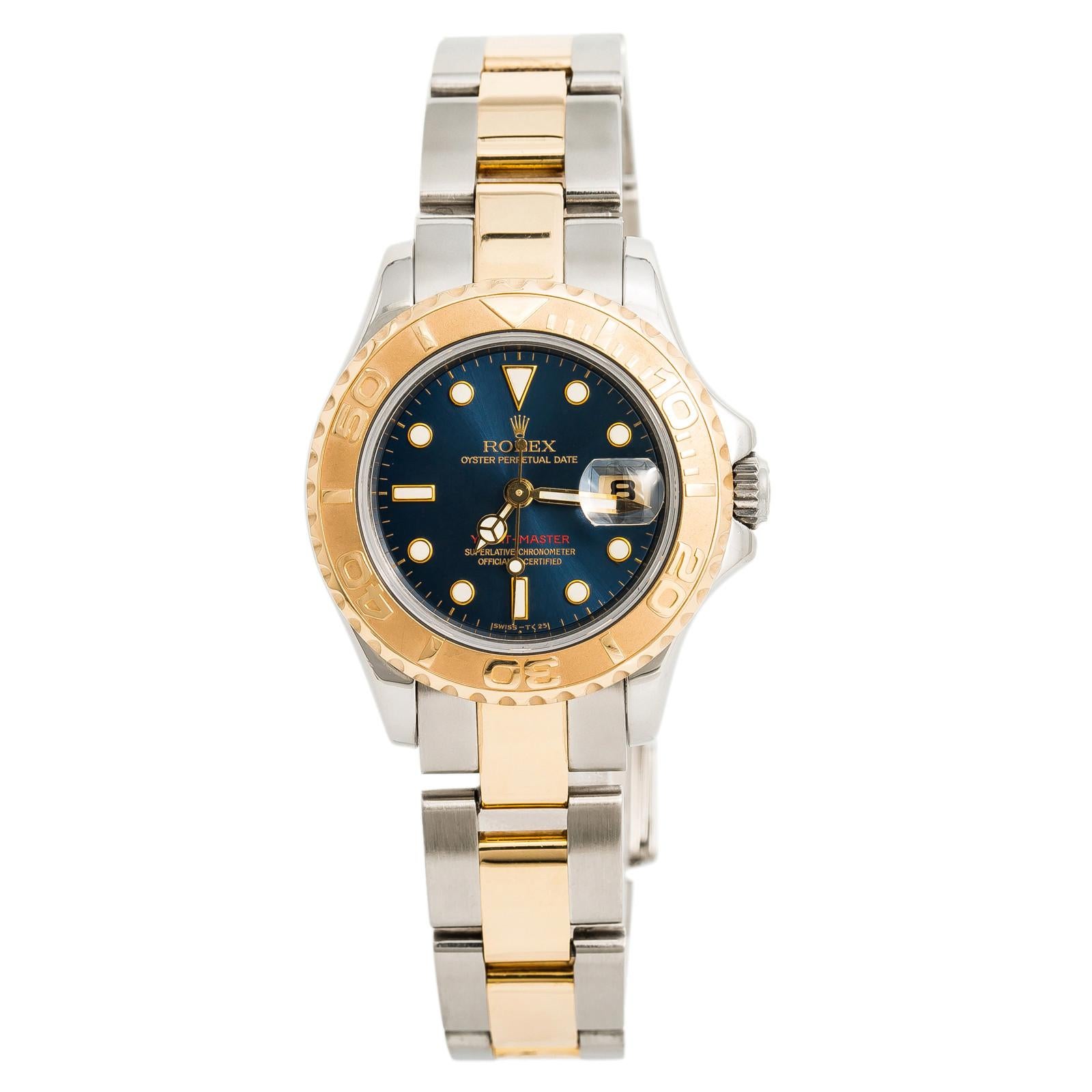 Rolex Yacht-Master 5520, Black Dial Certified Authentic For Sale