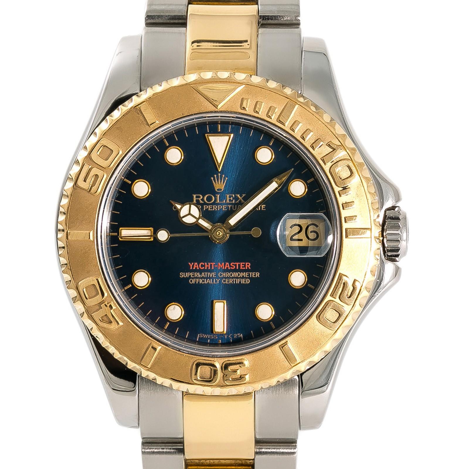 Women's Rolex Yacht-Master 68623, Dial Certified Authentic For Sale