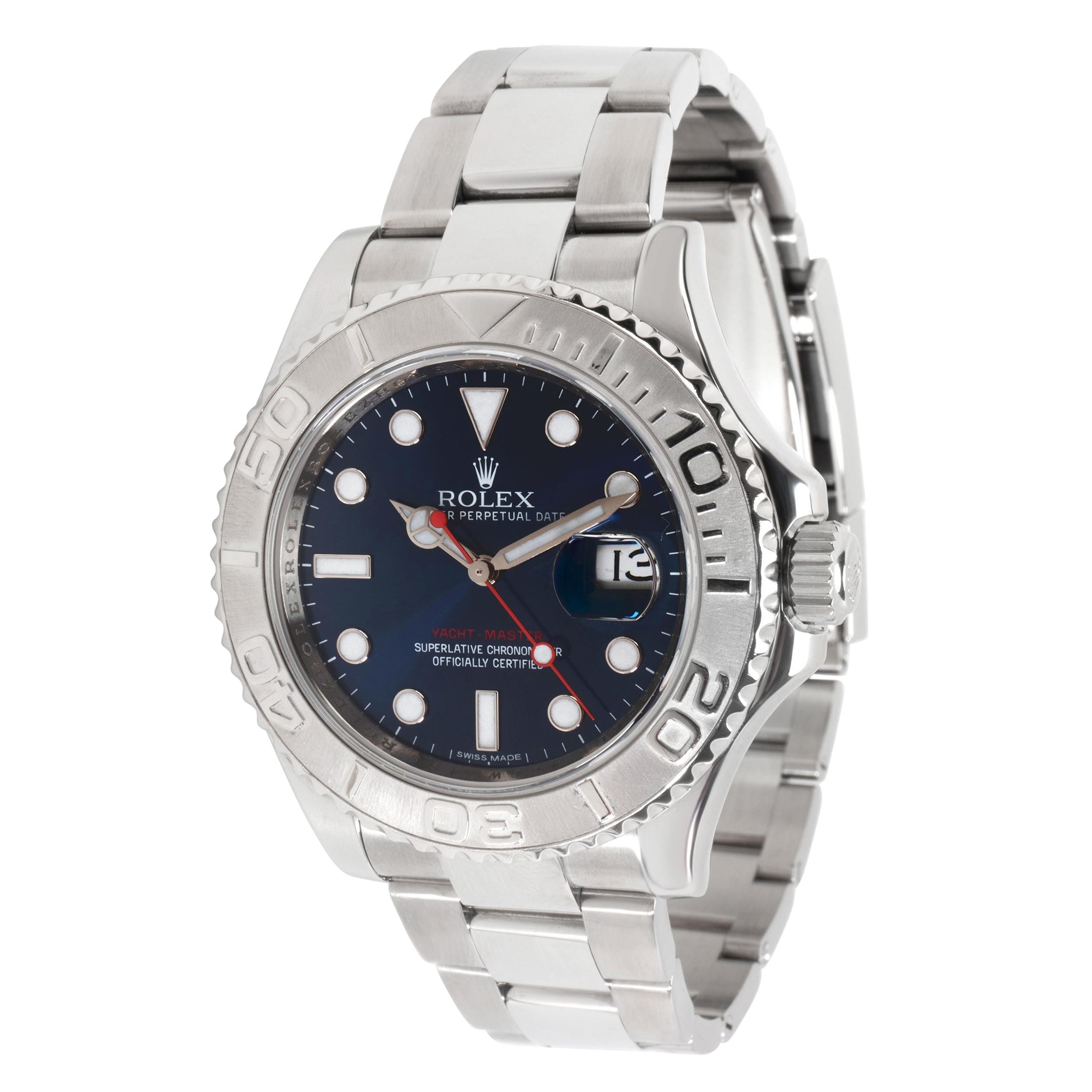 Rolex Yachtmaster 116622 Men's Watch in Stainless Steel/Platinum