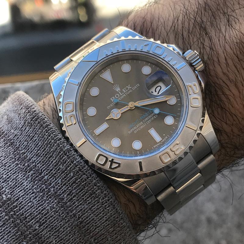 rolex yacht master titanium
