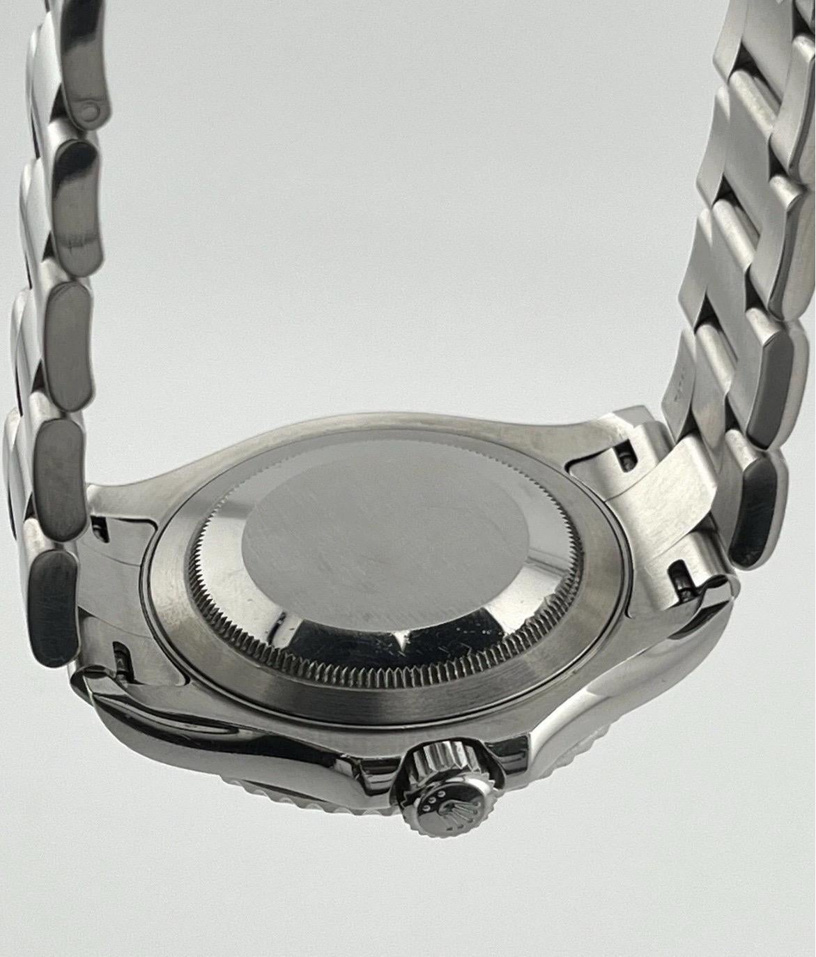 Rolex Yachtmaster 16622 Men's Watch 40mm Platinum Bezel Stainless Steel Oyster 7