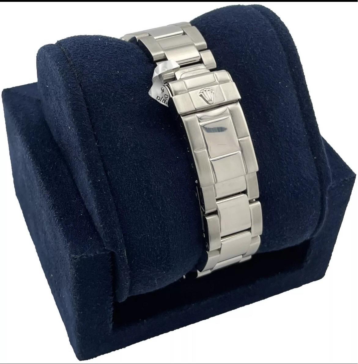 Rolex Yachtmaster 16622 Men's Watch 40mm Platinum Bezel Stainless Steel Oyster 1
