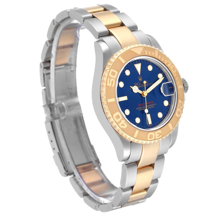 rolex yacht master blue dial