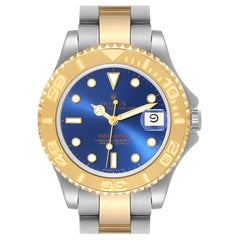 Rolex Yachtmaster Midsize Steel Yellow Gold Mens Watch 68623