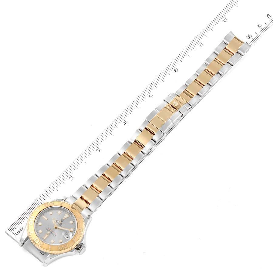 Rolex Yachtmaster 35 Midsize Steel Yellow Gold Unisex Watch 168623 3
