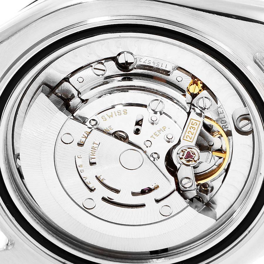 Rolex Yachtmaster Midsize Steel Platinum Men's Watch 168622 Box 5