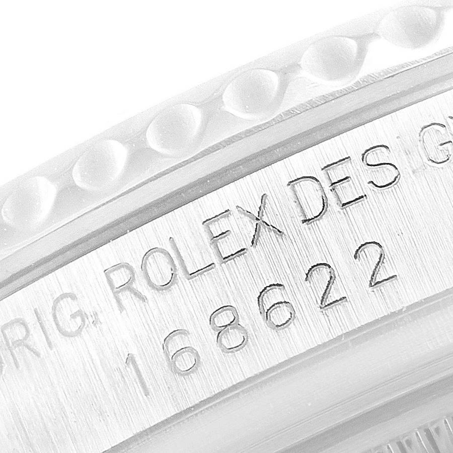 Rolex Yachtmaster Midsize Steel Platinum Men's Watch 168622 For Sale 4