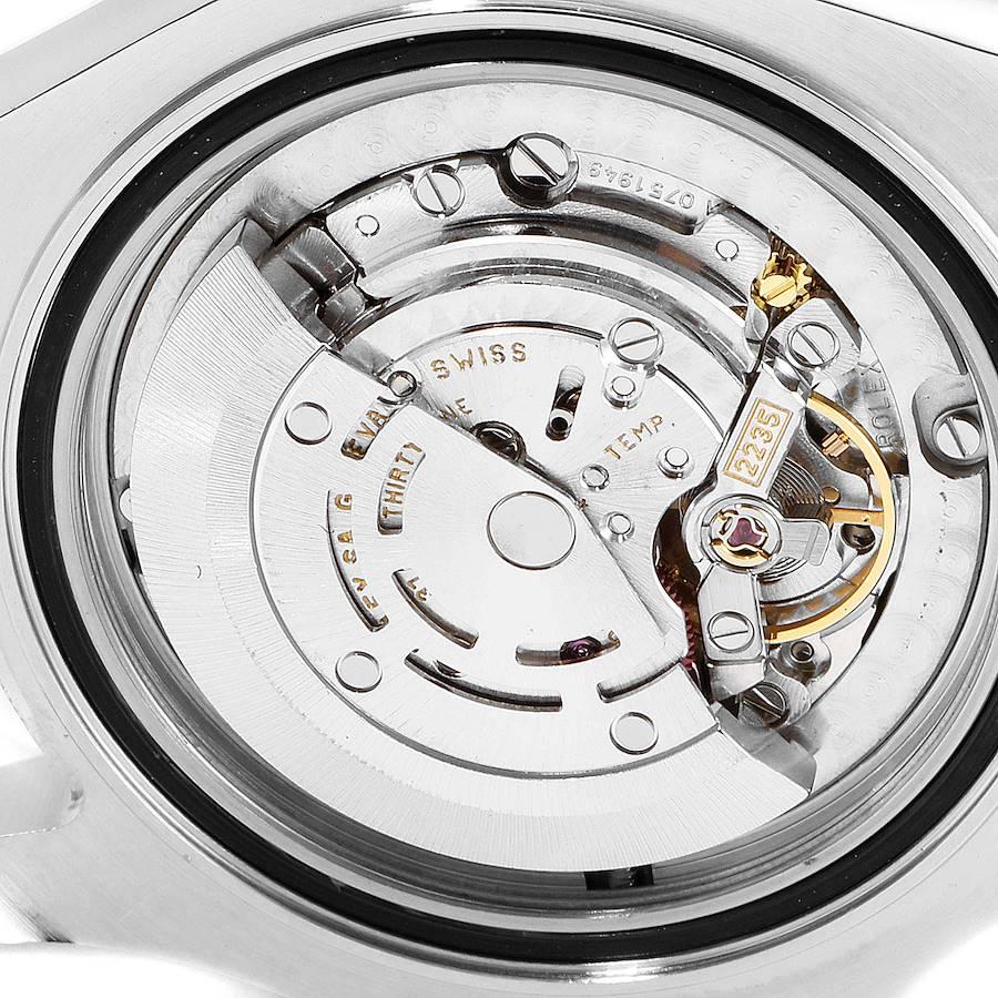 Rolex Yachtmaster Midsize Steel Platinum Men's Watch 168622 For Sale 5