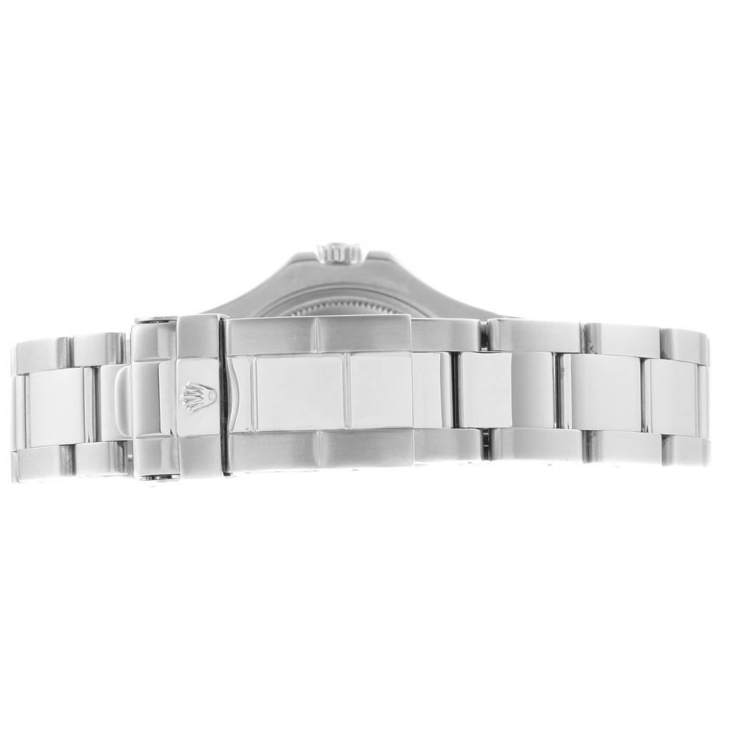 Rolex Yachtmaster Midsize Steel Platinum Men's Watch 168622 6