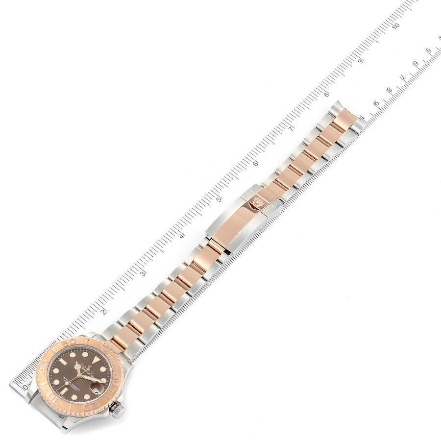 Rolex Yachtmaster Steel Rose Gold Mens Watch 268621 3