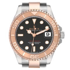 Rolex Yachtmaster 37 Midsize Stahl Roségold Herrenuhr 268621 Ungetragene