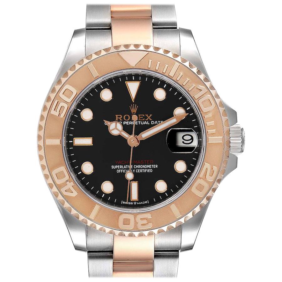 Rolex Yachtmaster 37 Midsize Steel Rose 