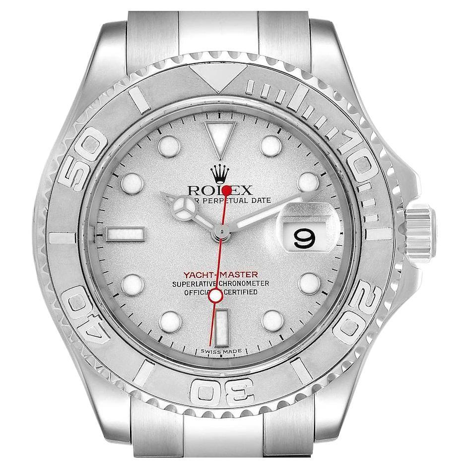 Rolex Yachtmaster 40 Steel Platinum 