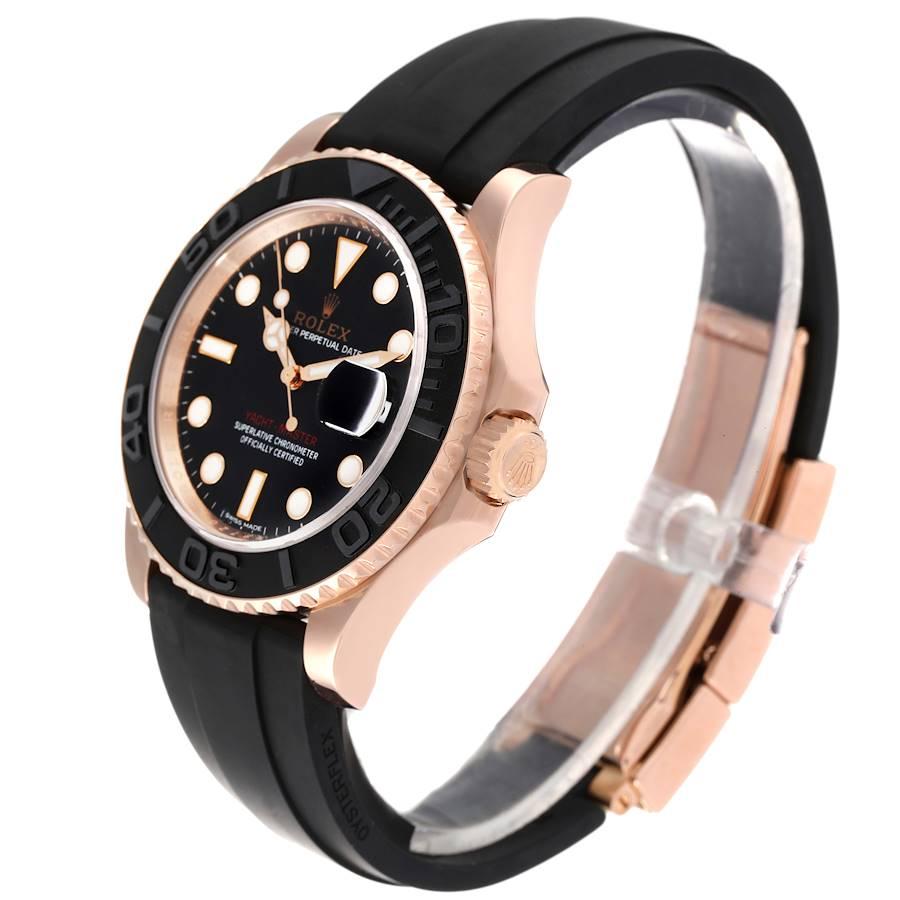 rolex gold rubber strap