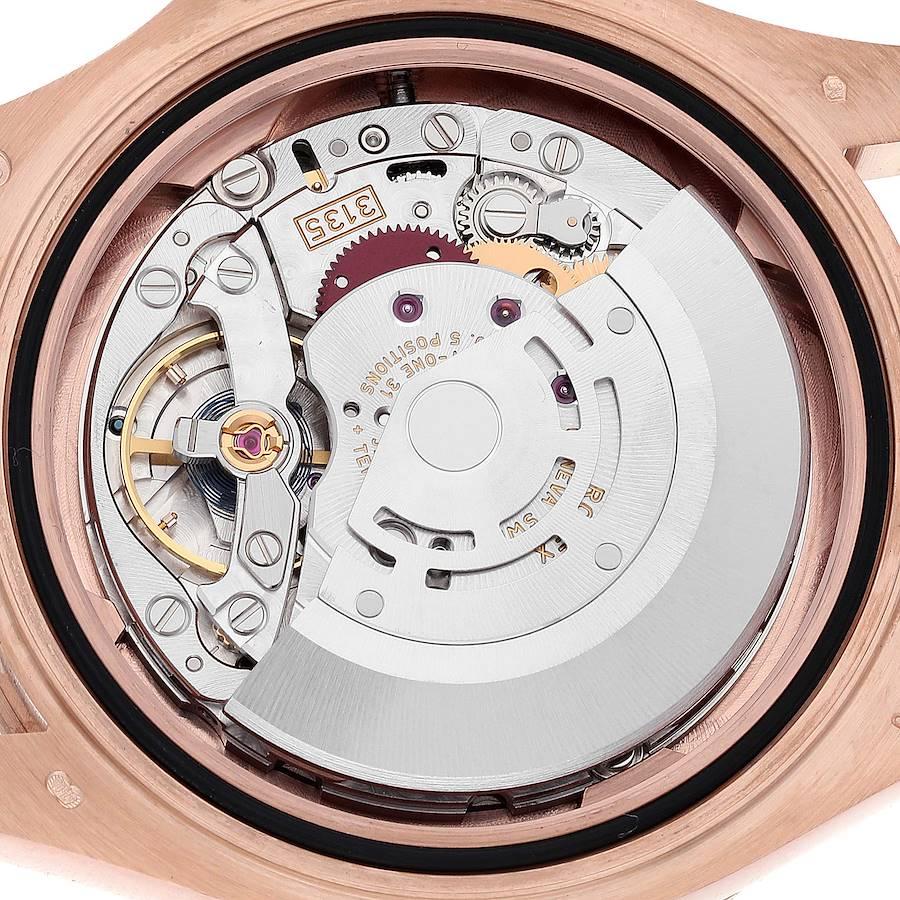Rolex Yachtmaster Oysterflex-Armbanduhr für Herren 116655 aus Roségold im Angebot 5