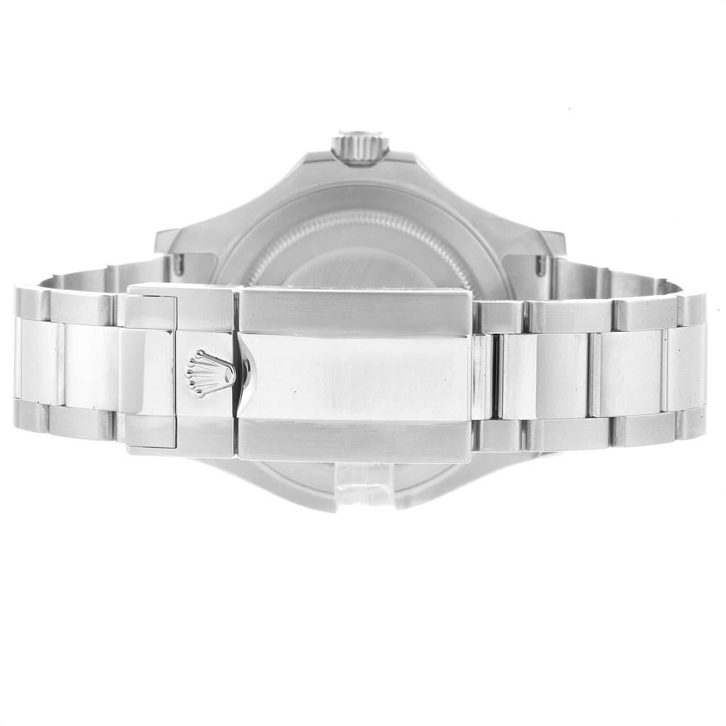 Rolex Yachtmaster Steel Platinum Blue Dial Men's Watch 116622 For Sale 3
