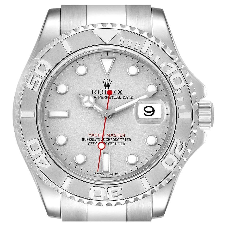 Rolex Yachtmaster 40 Steel Yellow Gold White Dial Men’s Watch 16623 For