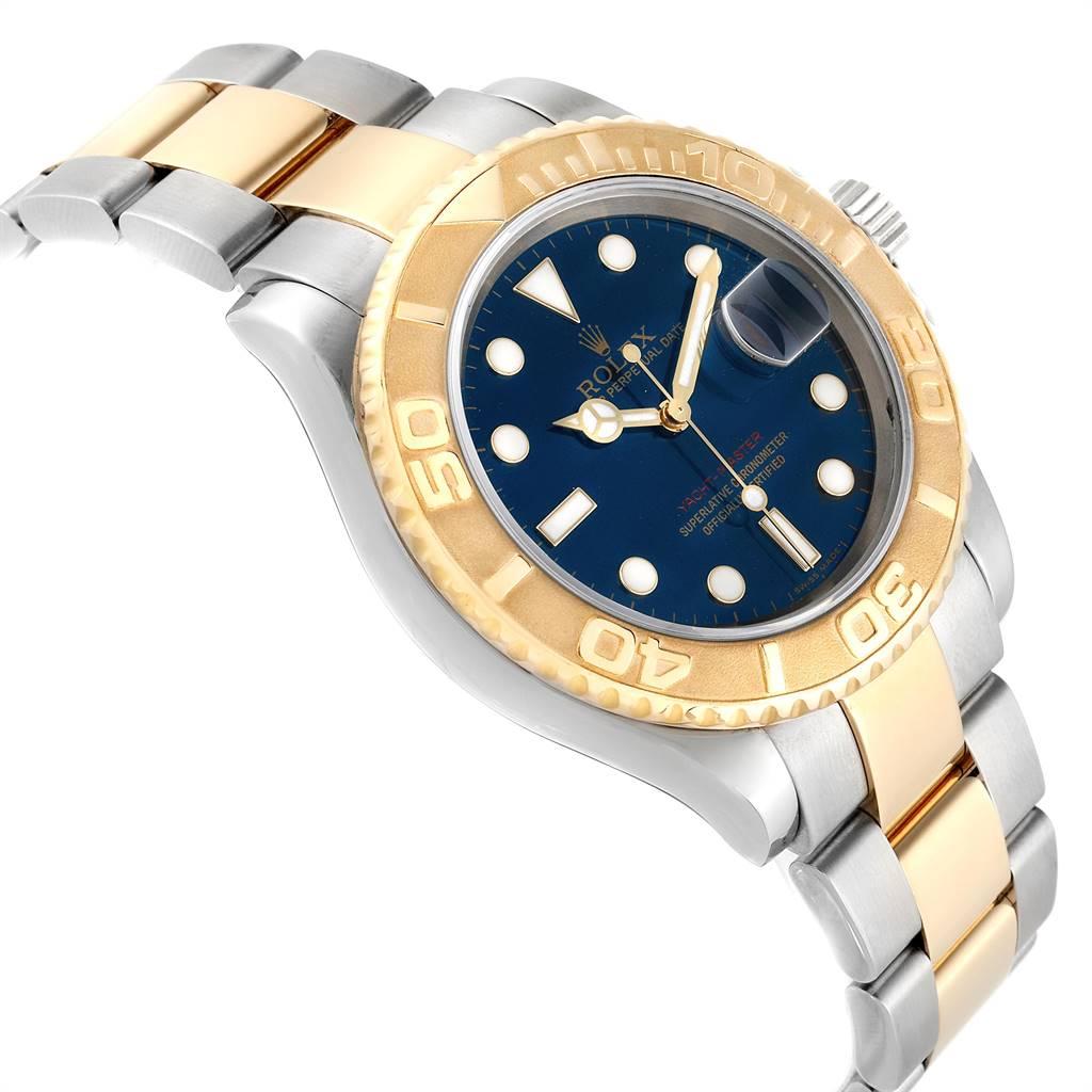 Rolex Yachtmaster Steel Yellow Gold Blue Dial Men s Watch 16623 For Rolex Yachtmaster Steel Yellow Gold Blue Dial Men s Watch 16623 For