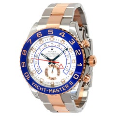 Rolex Yachtmaster II 116681 Men's Watch in 18kt Stainless Steel / Rose Gold