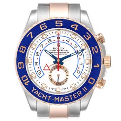 Rolex Yachtmaster II Rolesor EveRose Gold Steel Men's Watch 116681 For ...