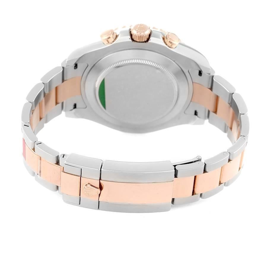 Rolex Yachtmaster II Acciaio Oro Rosa Orologio Uomo 116681 Scheda Scatola 6
